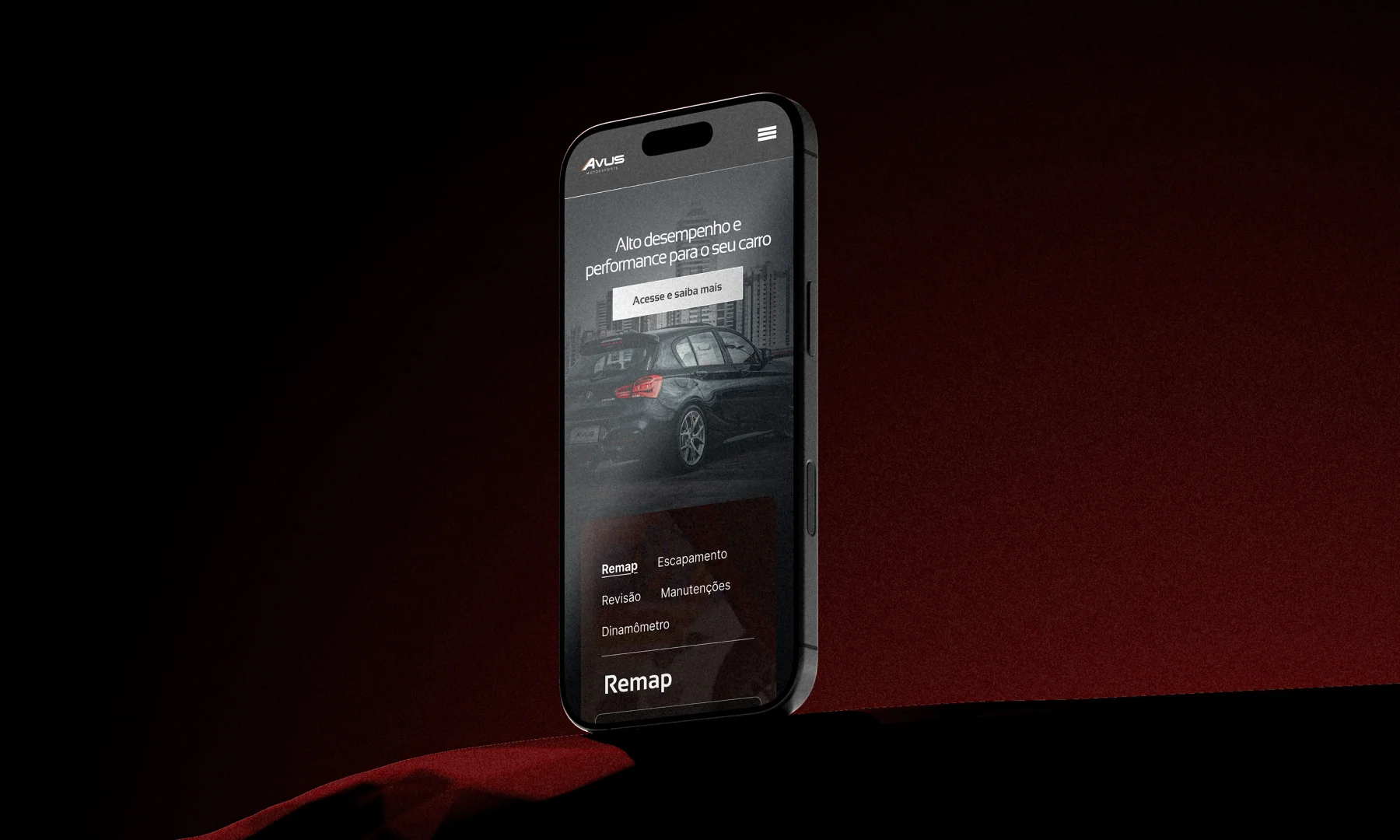 Avus Motorsports — UX · Website